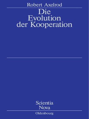 cover image of Die Evolution der Kooperation
